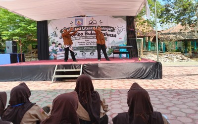 Semarak Bulan Bahasa, SMP Negeri 1 Poncowarno Gelar Berbagai Lomba Literasi